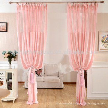 Home decor elegant pinch pleated top antibacterial hospital curtain